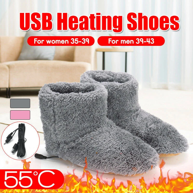 USB Warmer Washable Electric Shoe