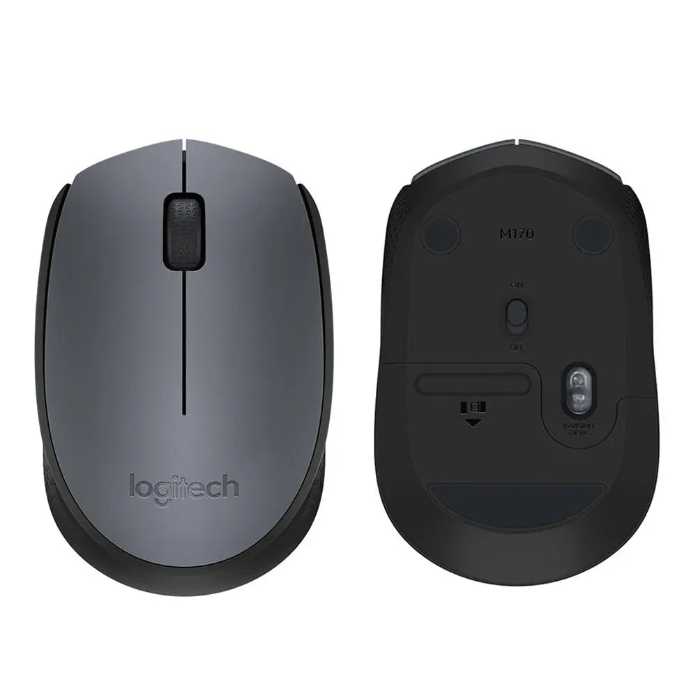 Logitech M170 2.4GHz Wireless Mouse 1000 DPI 3 Button two-way wheel