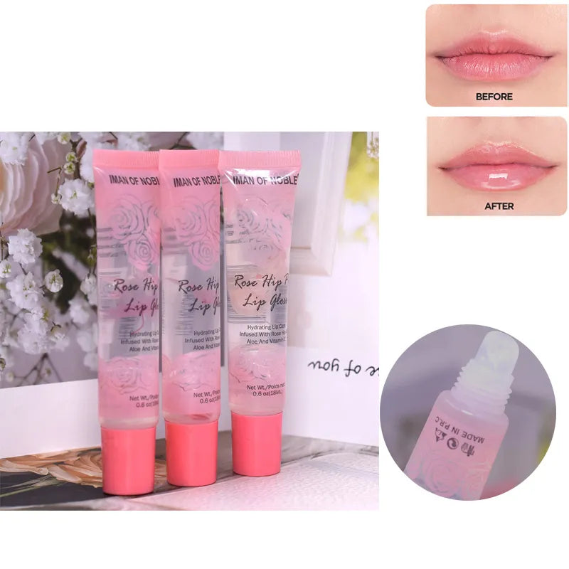 24/36Pcs Clear Moisturizing Plumping Gloss