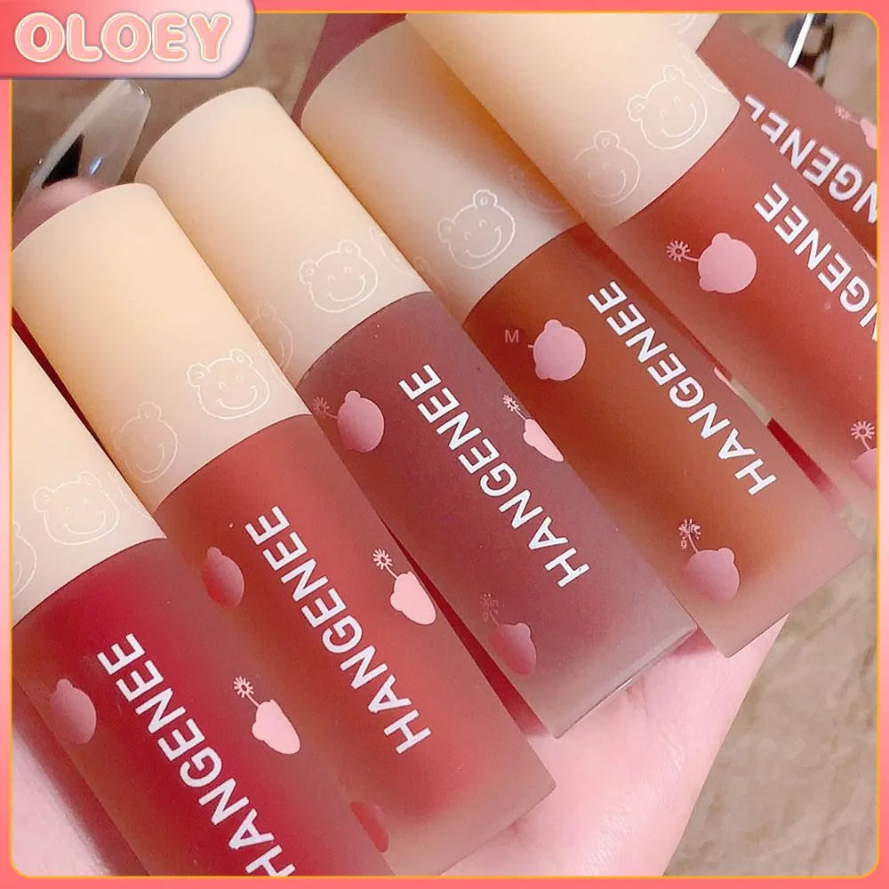 Waterproof Red Lip Tint Soft Mist Lip Gloss