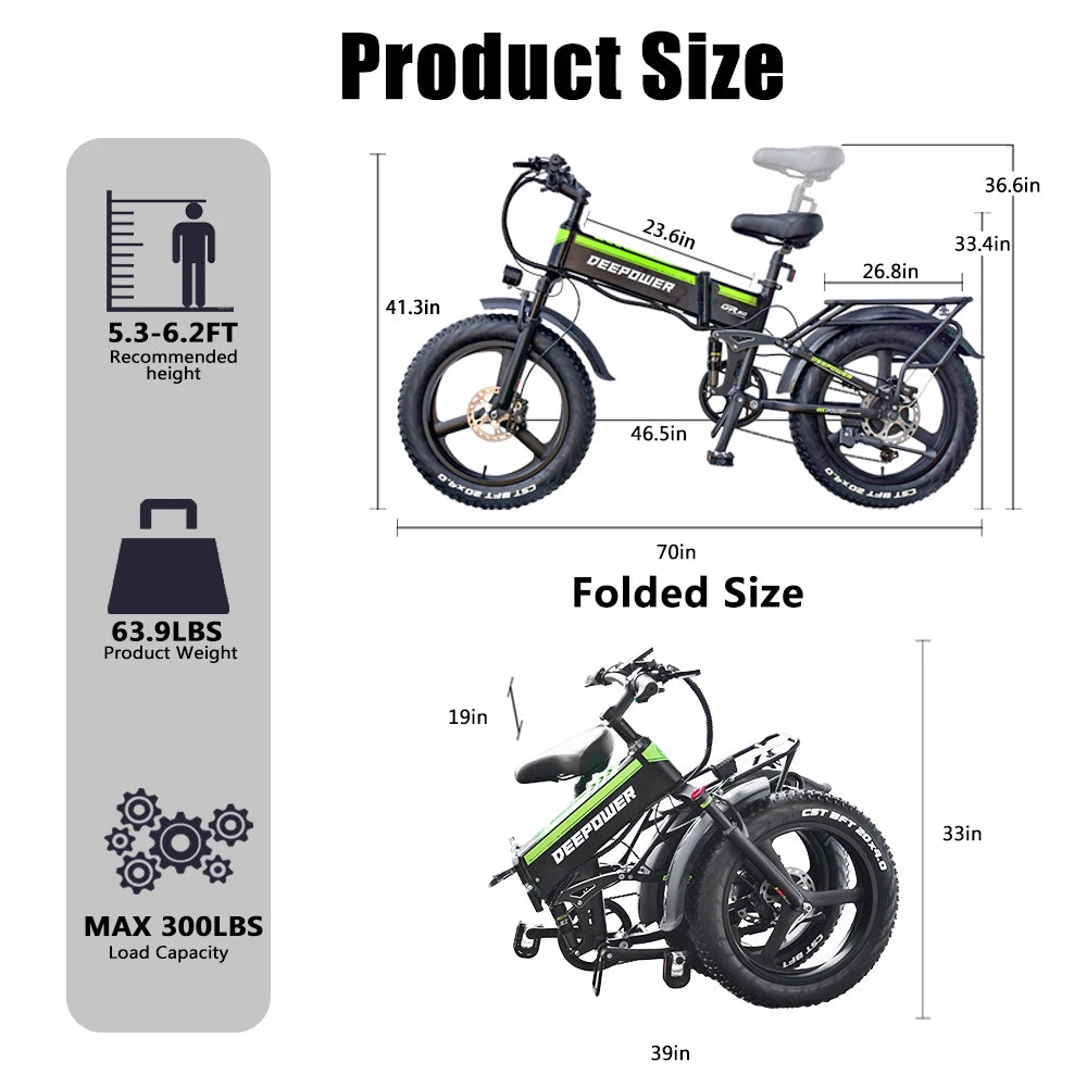 2000W Adult Electric Bike