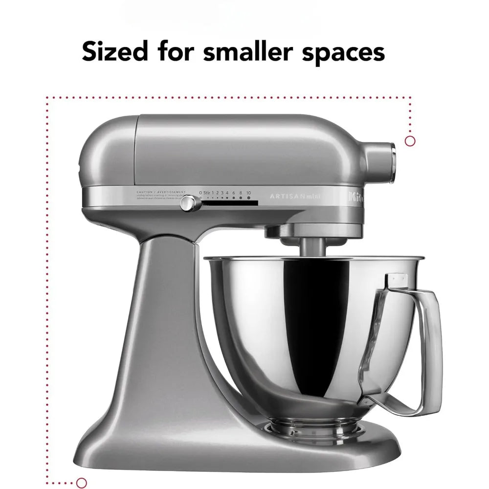 Mini 3.5 Quart Tilt-Head Stand Mixer, 10-Speed