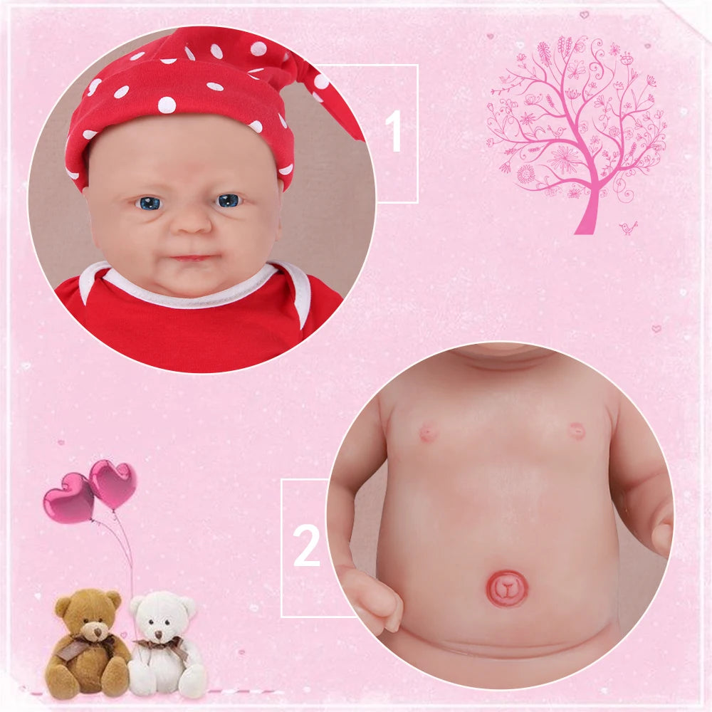 14inch Silicone Reborn Doll