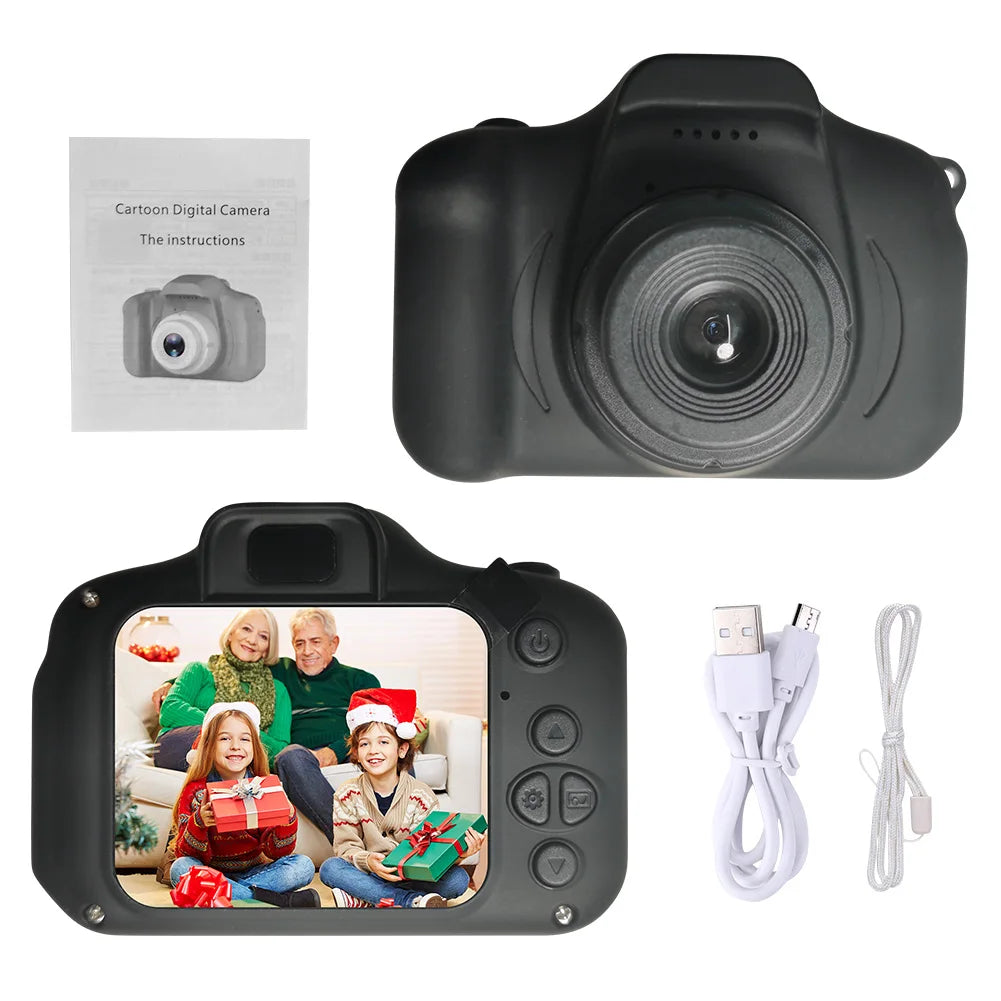 USB Children Camera 2.0inch IPS Screen Mini HD 1080P Toddler Cameras