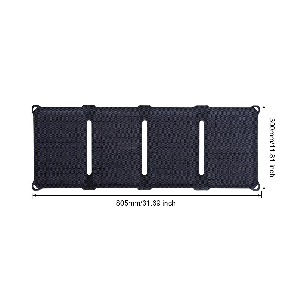 30W Solar Panel 5V Cell Phone Charger