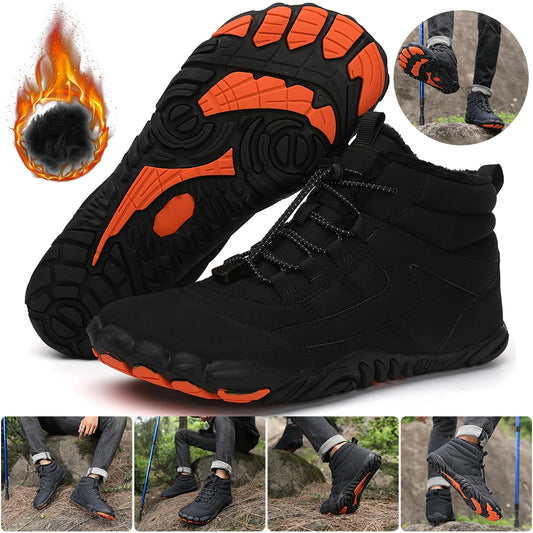 Non-Slip Waterproof Lined Warm Winter Shoes