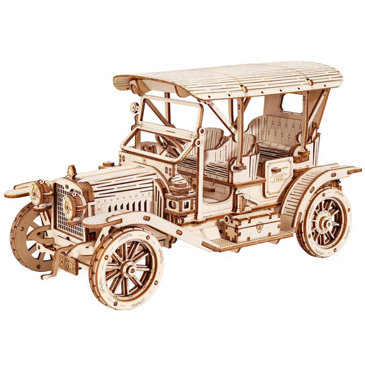 3D Wooden Puzzle Vintage Car