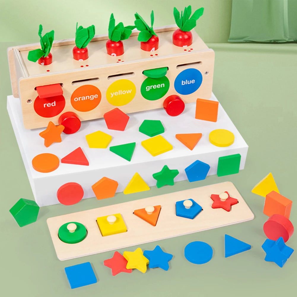 Wooden Stacking Matching Toys