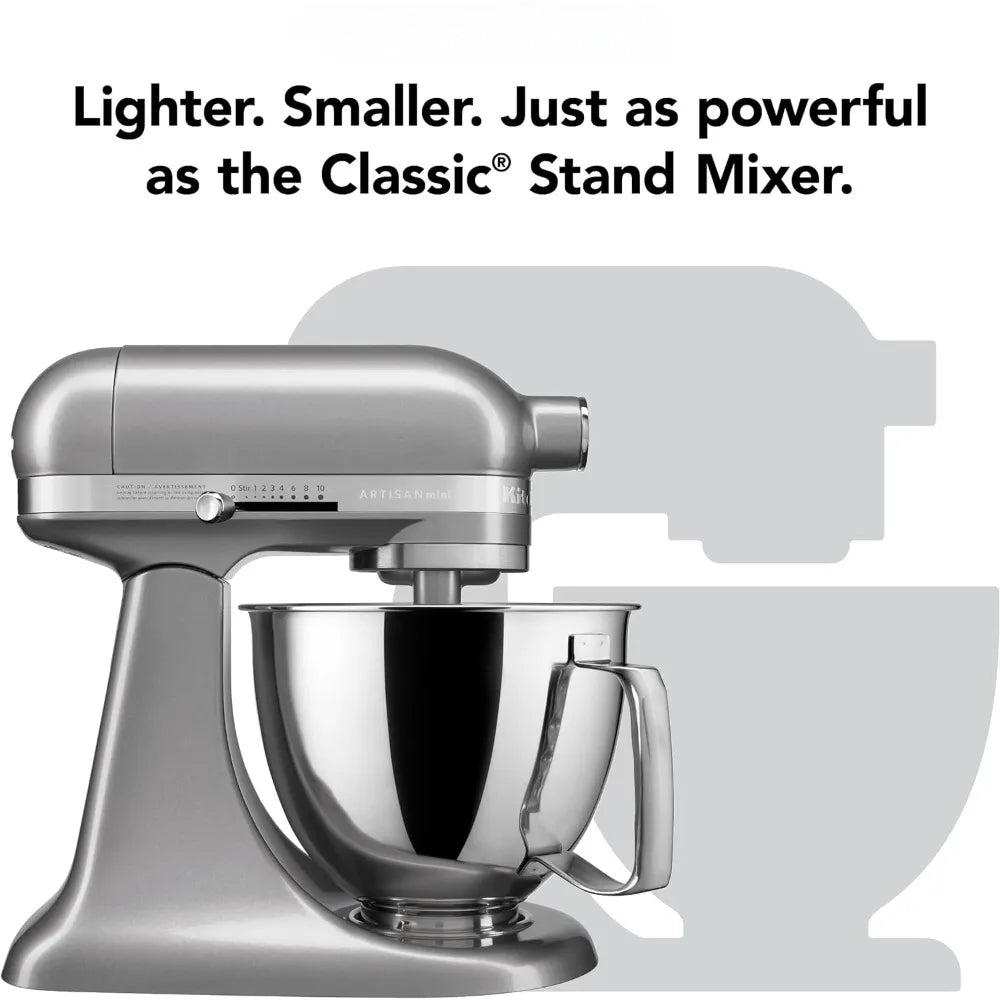 Mini 3.5 Quart Tilt-Head Stand Mixer, 10-Speed