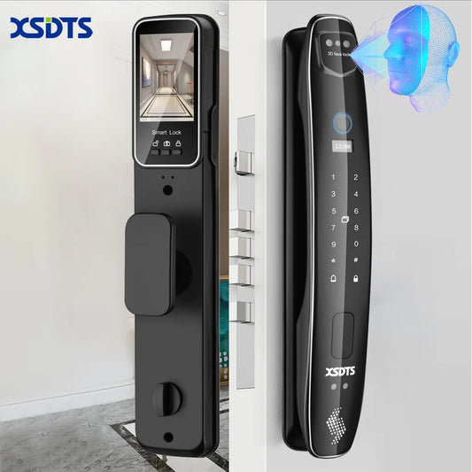 3D Face Smart Door Lock Security Camera