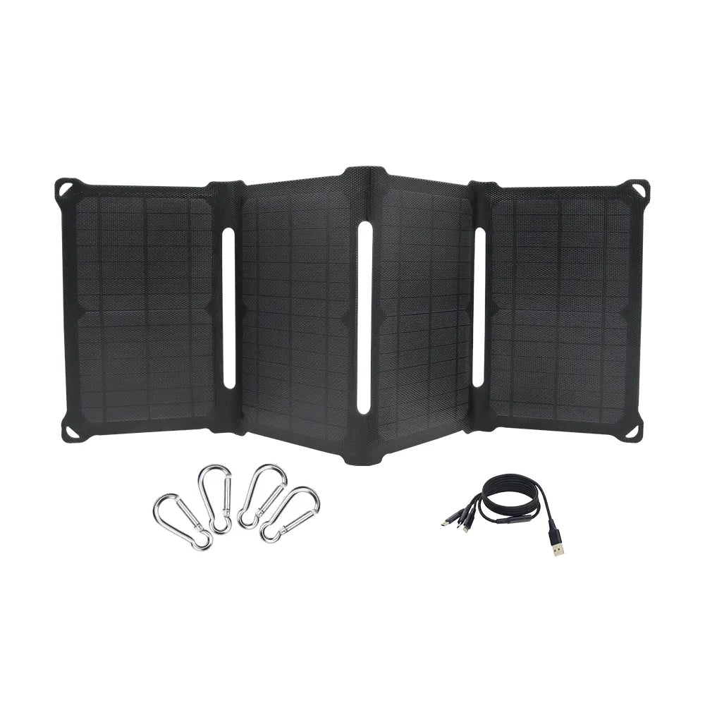 30W Solar Panel 5V Cell Phone Charger